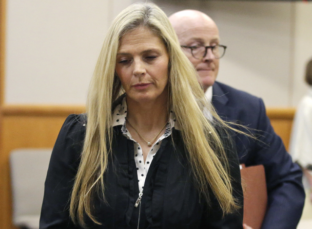 In this Feb. 16, 2016 file photo, Olympic gold-medal skier Picabo Street leaves the courtroom in Park City, Utah. (Rick Bowmer, Pool, File/AP)