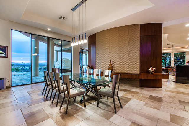 The dining room. (COURTESY OF Shapiro & Sher Group)