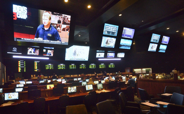 Part of the newly renovated race and sports book is shown at Boulder Station hotel-casino at 4111 Boulder Highway in Las Vegas on Thursday, March 3, 2016. Bill Hughes/Las Vegas Review-Journal