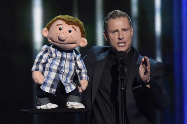 Ventriloquist Paul Zerdin performs during the 10th season of "America‘s Got Talent." (Peter Kramer/NBC)