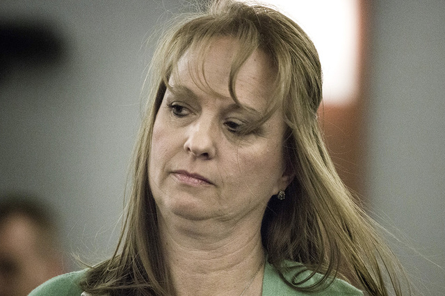 North Las Vegas Municipal Court Judge Catherine Ramsey during a recall hearing at Regional Justice Center, 200 Lewis Avenue on Thursday, June 18,2015. Follow Jeff Scheid on Twitter @jlscheid (Jeff ...