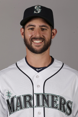 This is a 2016 photo of Donn Roach of the Seattle Mariners baseball team. This image reflects the Seattle Mariners active roster as of Saturday, Feb. 27, 2016, when this image was taken. (Charlie  ...