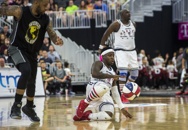 Too Tall' Jonte Hall living the dream with the Harlem Globetrotters