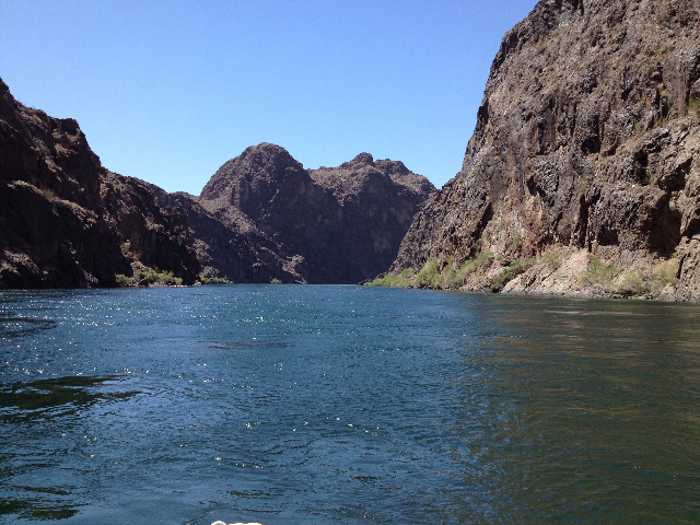 Black Canyon Water Trail, a 30-mile stretch of the Colorado River that travels from Hoover Dam to Eldorado Canyon, was recently designated part of the National Water Trail system. (Hali Bernstein  ...