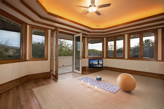 The yoga room. (Synergy Sotheby's International Realty)