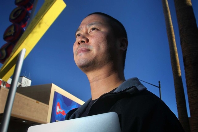 Tony Hsieh, CEO of online clothing retailer Zappos.com (Jeff Scheid/Las Vegas Review-Journal file)