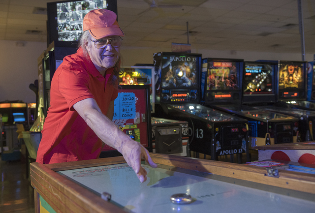 Las Vegas Pinball Hall of Fame Pinball Museum, Nevada NV, Tim Arnold