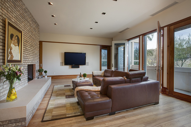 The family room. (Synergy Sotheby's International Realty)