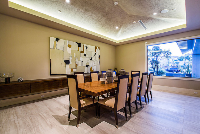 The dining room. (COURTESY OF SHAPIRO & SHER GROUP)