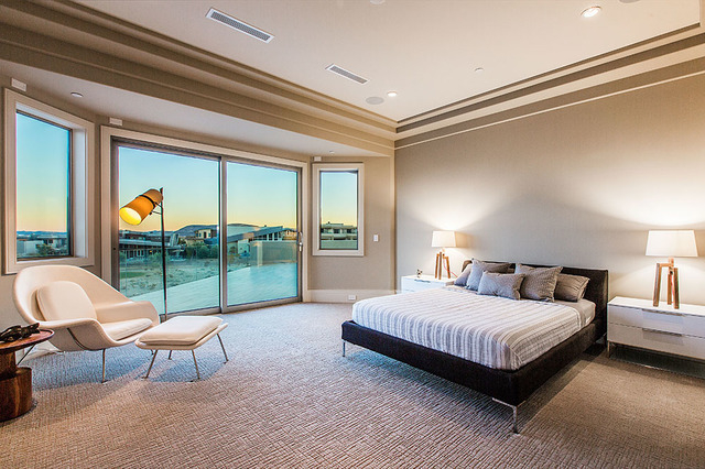One of five bedroom suites. (Courtesy Shapiro & Sher Group)