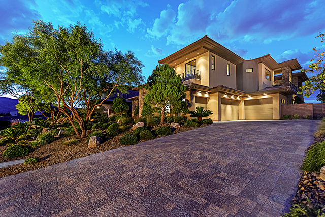 The home at 82 Meadowhawk is in The Ridges in Summerlin. (Courtesy Simply Vegas)
