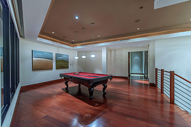 The game room. (Courtesy Simply Vegas)