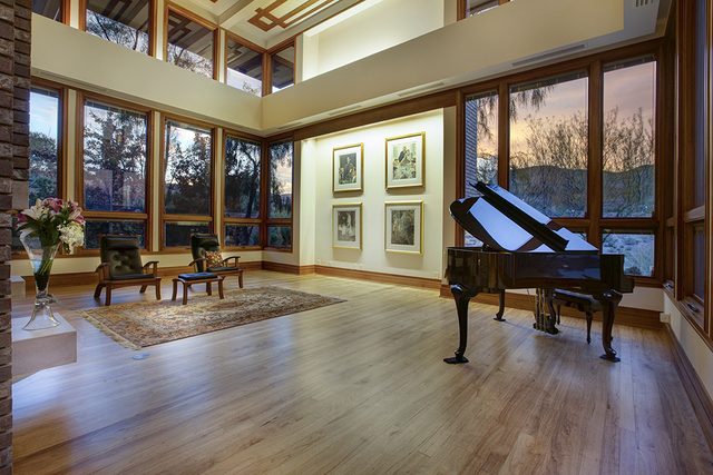 The living room. (Synergy Sotheby's International Realty)
