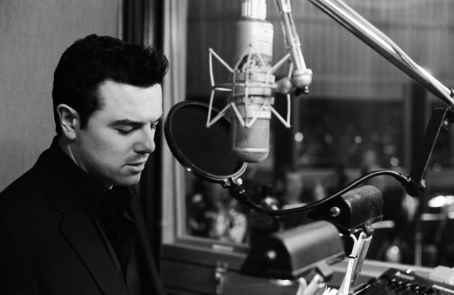 Seth MacFarlane will sing two nights of classic songs with a 55-piece orchestra in the Encore Theater. (Courtesy)