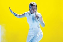 Iggy Azalea performs during the 2015 People's Choice Awards in Los Angeles. On Sunday, she will ...