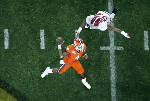 Clemson quarterback Deshaun Watson gets a second chance at Alabama