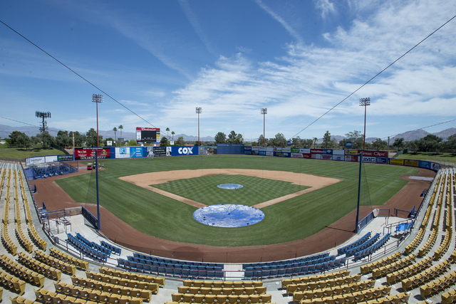 Cashman Field in Las Vegas seen on Wednesday, May 4, 2016. Las Vegas City Council unanimously voted to accept the transfer of Cashman Field from the Las Vegas Convention and Visitors Authority to  ...