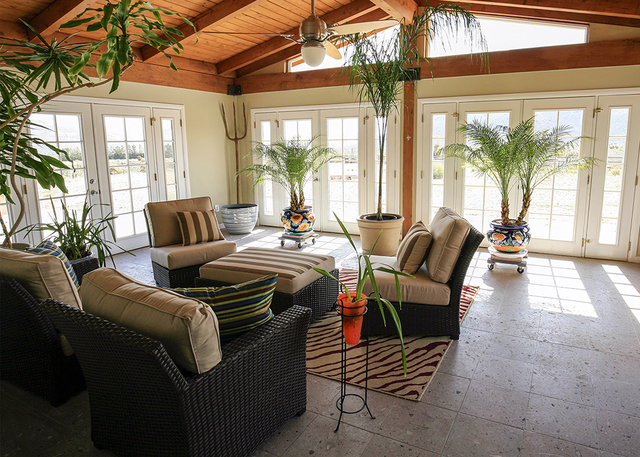 The Bonnie Springs home has a "plant room." (ELKE COTE/MILLIONS)