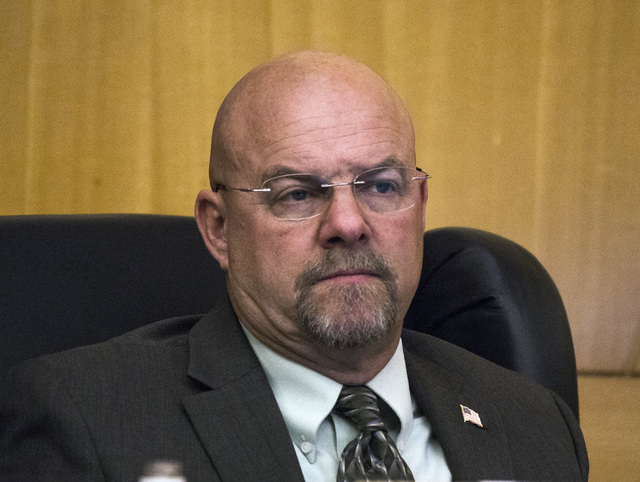 Gaming Policy Committee member Assemblyman Ira Hansen during meeting to discuss e-sports at the Clark County Commission chambers, 500 S. Grand Central Pkwy. on Friday, May 13, 2016. Jeff Scheid/La ...