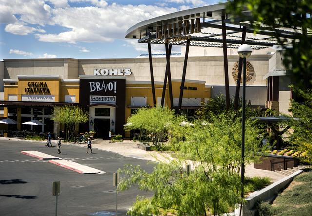Galleria at Sunset mall is shown Thursday, June 4, 2015, in Henderson.  Galleria at Sunset, which has expanded to just over 1 million square feet  since it opened in 1996, has undergone