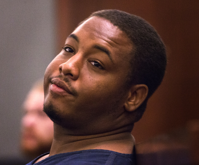 Preston Emerson, 20, appears at Regional Justice Center on Thursday, June 5, 2014. (Jeff Scheid/Las Vegas Review-Journal)