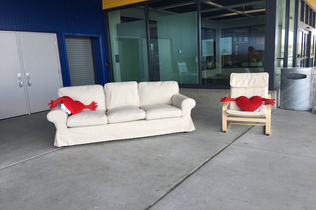 Poang loveseat sales