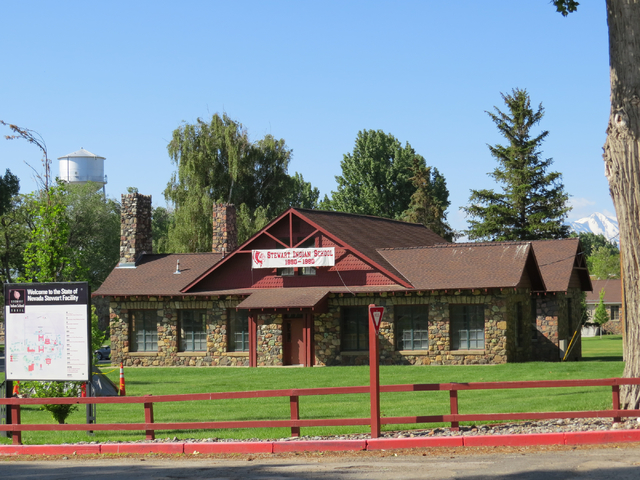 Stewart Indian School in Carson City operated for 90 years before its closure in 1980. Efforts are underway to raise money to preserve many of the old stone buildings on the 110-acre campus. Sandr ...