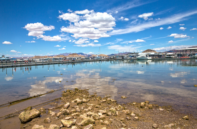 Low water levels were evident at Lake Mead Marina at Lake Mead National Recreation Area, Wednesday, May 18, 2016, in Boulder City, Nevada. Benjamin Hager/Las Vegas Review-Journal