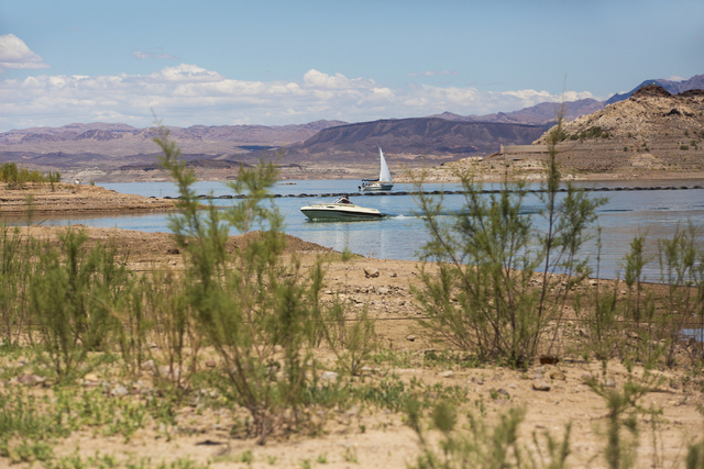 Boats come and go at Lake Mead Marina at Lake Mead National Recreation Area, Wednesday, May 18, 2016, in Boulder City, Nevada. Benjamin Hager/Las Vegas Review-Journal