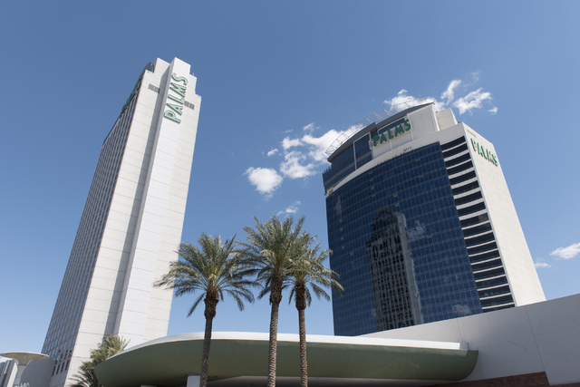 The Palms hotel-casino at 4321 W. Flamingo Road in Las Vegas is seen on Monday, May 9, 2016. Jason Ogulnik/Las Vegas Review-Journal