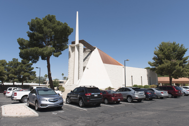 Grace Presbyterian Church at 1515 W. Charleston Blvd. in Las Vegas is seen Sunday, May 22, 2016. Jason Ogulnik/Las Vegas Review-Journal