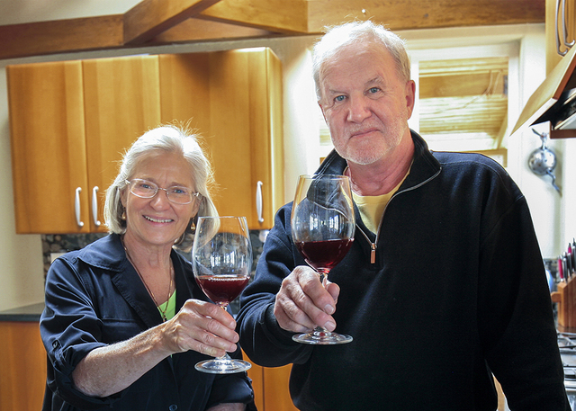 Retired geologists John and Cathy Gauthier want to move to California’s central coast wine country.  (ELKE COTE/MILLIONS)