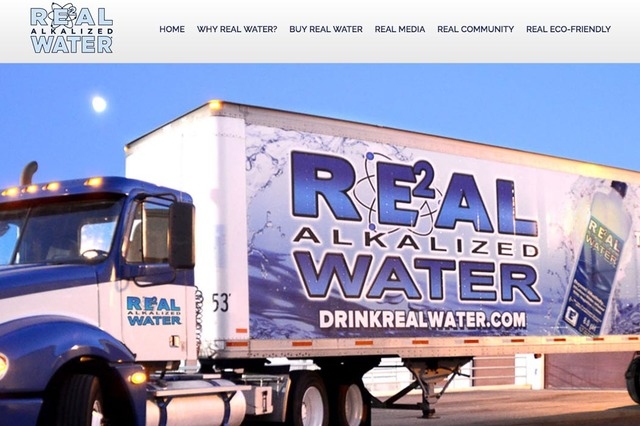 Screengrab (Real Water website)
