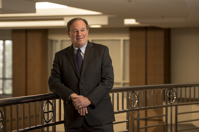 Nevada State Treasure Dan Schwartz poses for a photo at the Sawyer Building in Las Vegas on Thursday, March 17, 2016. (Joshua Dahl/Las Vegas Review-Journal)