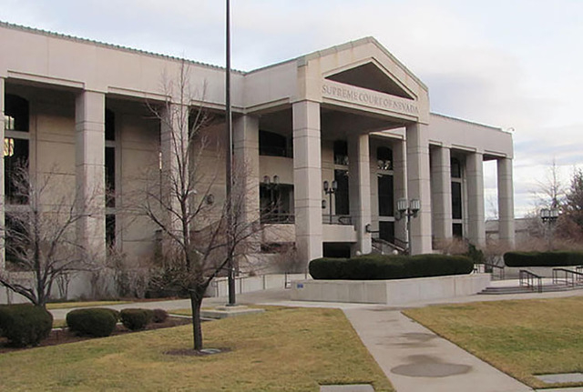 The Nevada Supreme Court building is shown here on Feb. 2, 2015. (Greg Haas/Las Vegas Review-Journal)