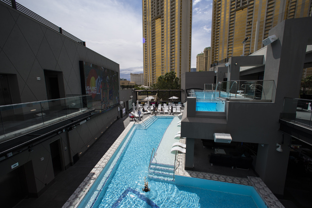 Top Golf with a pool and hot tubs! - Picture of Topgolf, Las Vegas -  Tripadvisor