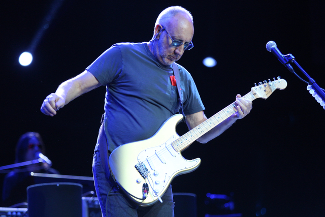Pete Townshend of The Who performs at the Colosseum in Caesars Palace on Sunday, May 29, 2016 in Las Vegas. Brett Le Blanc/Las Vegas Review-Journal Follow @bleblancphoto