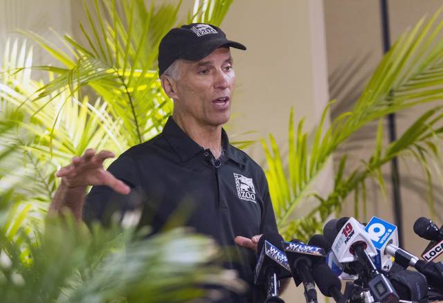 Thane Maynard, Executive Director of the Cincinnati Zoo and Botanical Gardens, speaks to reporters two days after a boy tumbled into a moat and officials were forced to kill Harambe, a Western low ...