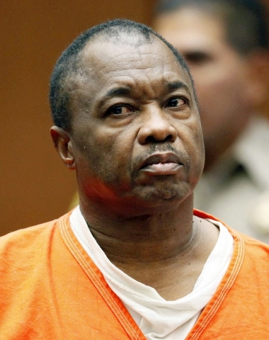 Lonnie Franklin Jr. appears for an arraignment on multiple charges as the alleged "Grim Sleeper" killer, in Los Angeles Superior Court, Aug. 23, 2010. (Nick Ut./Associated Press)