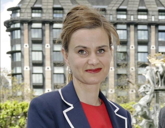 Labour Member of Parliament Jo Cox poses for a photograph, May 12, 2015. The British lawmaker was killed in a shooting and stabbing incident near Leeds, in West Yorkshire, England, Thursday June 1 ...