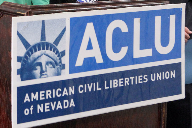The America Civil Liberties Union of Nevada in Las Vegas, Wednesday, June 12, 2013. (Jerry Henkel/Las Vegas Review-Journal)