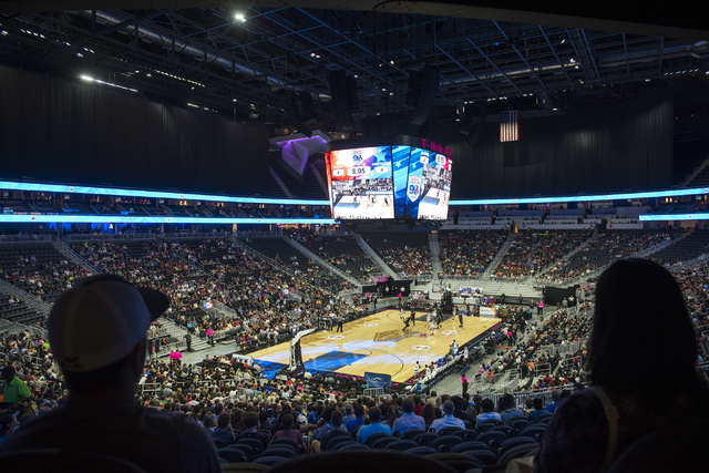 T Mobile Arena Basketball Seating Chart