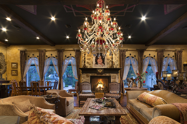 COURTESY 
Designer Biggs Sparkuhl of Chez Paulina redesigned the grand salon. Said to be a favorite place of Jackson’s, the salon features wood floors and ceiling beams, expansive windows, a fir ...