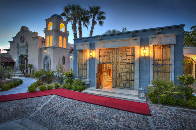 This 24,276-square-foot home at 2710 Palomino Lane was rented by Michael Jackson for several years before his death in 2009. (COURTESY)