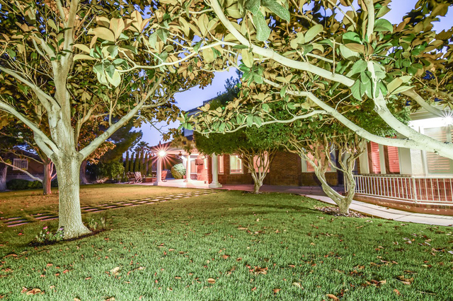 Corey Harrison's home is on the market in northwest Las Vegas for an asking price of $2.39 million. (Napoli Group at Berkshire Hathaway HomeServices)