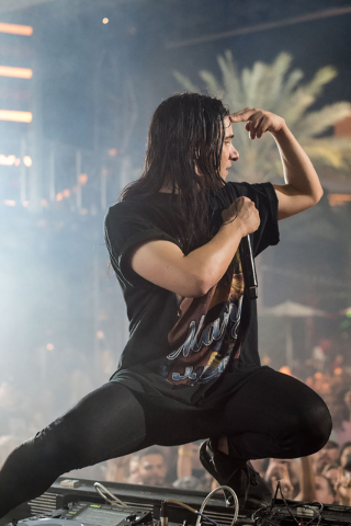 Skrillex at Night Swim (Karl Larson Photography)
