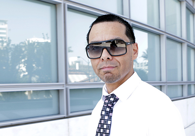 Ernesto Ramos who pleaded guilty to extorting a prominent businessman walks to the Lloyd George U.S. Courthouse for his sentencing on Thursday, June 30, 2016. Bizuayehu Tesfaye/Las Vegas Review-Jo ...