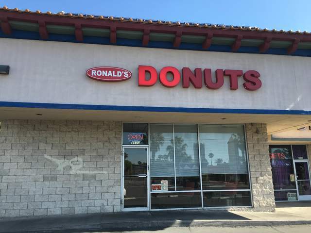 The exterior of Ronald's Donuts is seen at 4600 Spring Mountain Road May 23, 2016. Sandy Lopez/View