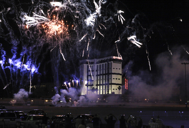 Reduced to rubble: Riviera's Monaco Tower imploded - Las Vegas Sun News