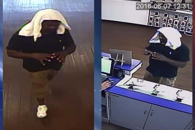 Las Vegas police are looking for this suspect in several business robberies in June. (Las Vegas Metropolitan Police Department)